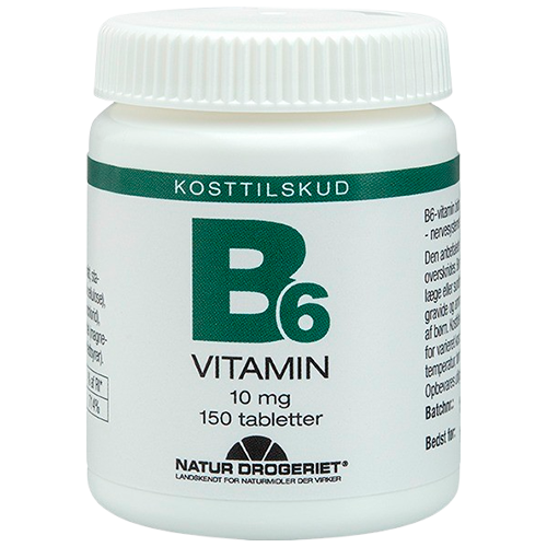 Natur Drogeriet B6-Vitamin 10 mg (150 tabl)