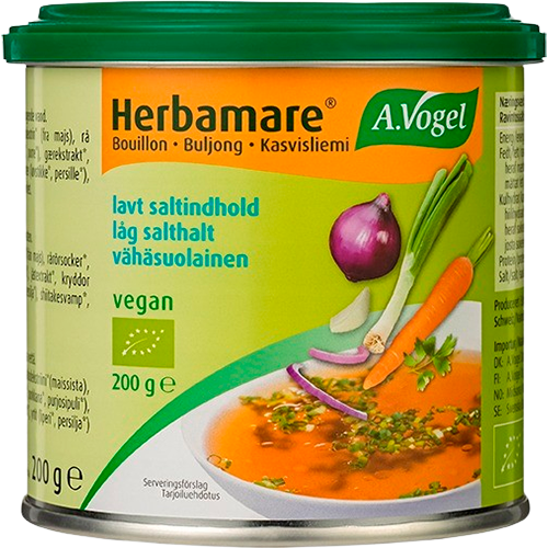 Herbamare Urtebouillon Lav saltindh. Øko - 200 gr.