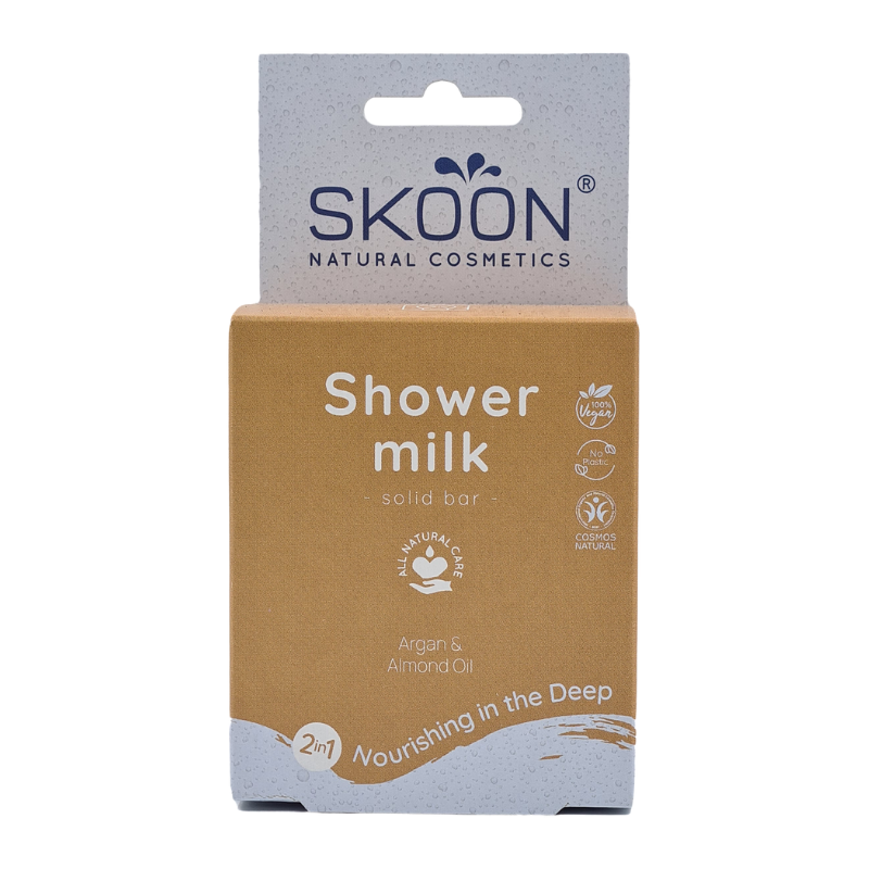Skoon Solid Shower Milk Nourishing Into The Deep 2 in 1 (90 g)