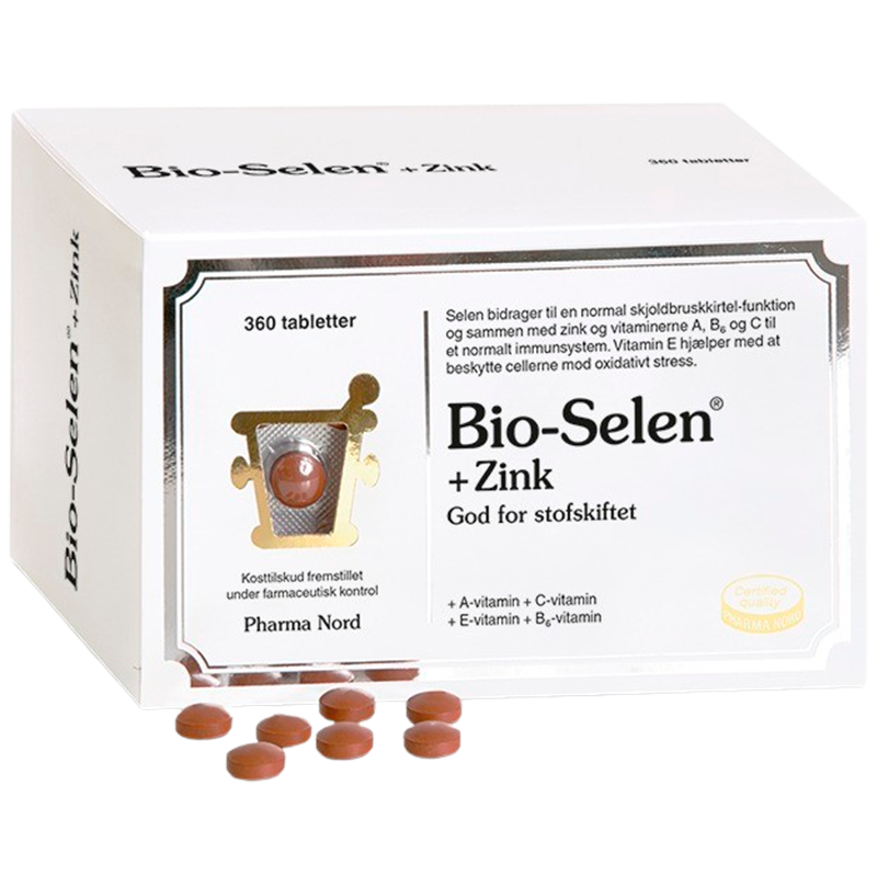 Pharma Nord Bio-Selen Zink (360 tabletter)