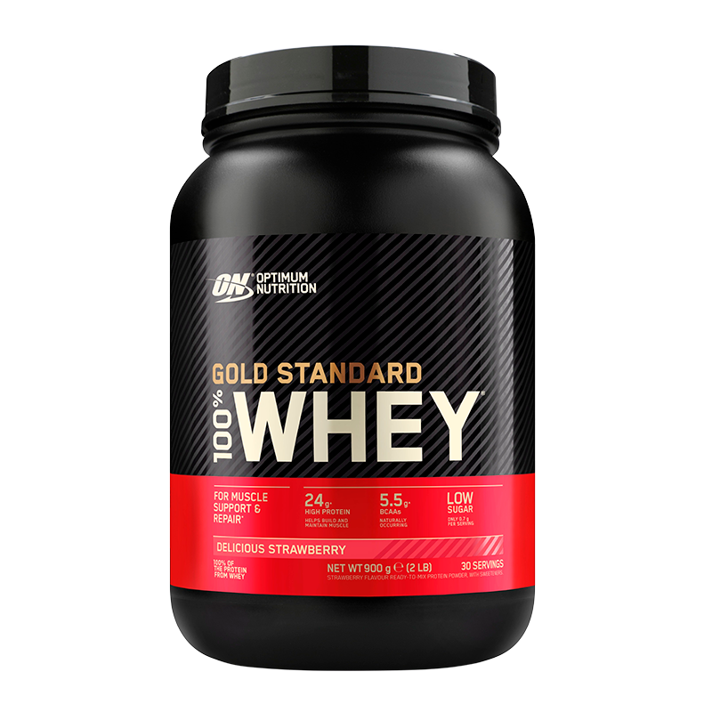 Optimum Nutrition Gold Standard 100% Whey Delicious Strawberry (900 g)