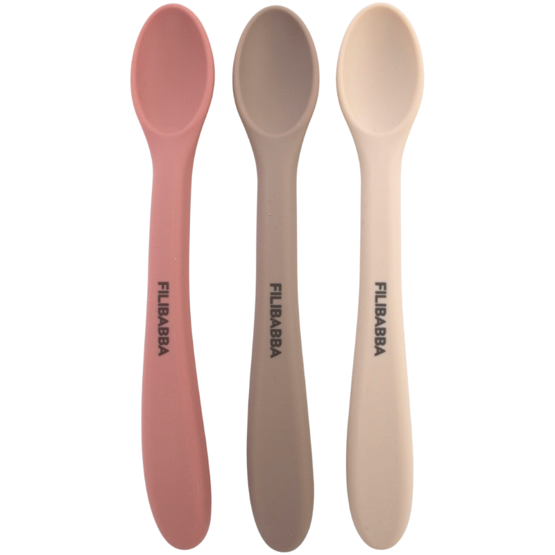 Filibabba Silikone Skeer Rose Mix (3 stk)