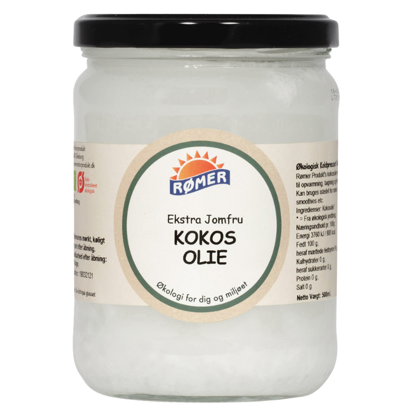 Rømer Kokosolie Ekstra Jomfru Koldpresset Ø - 500 ml