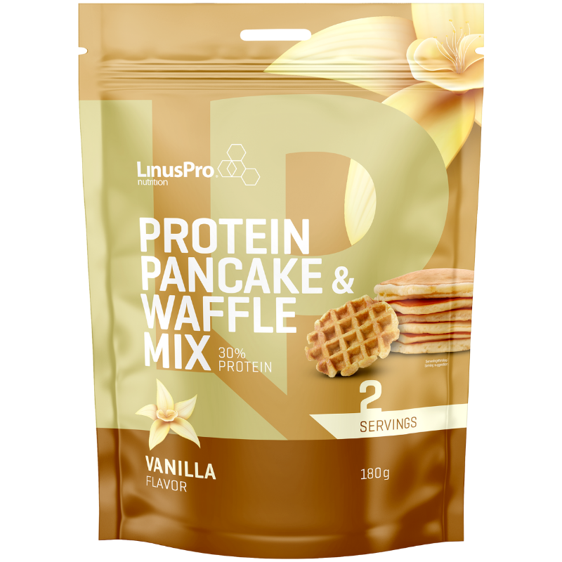 LinusPro Pancake & Wafflemix Vanilla (180 g)