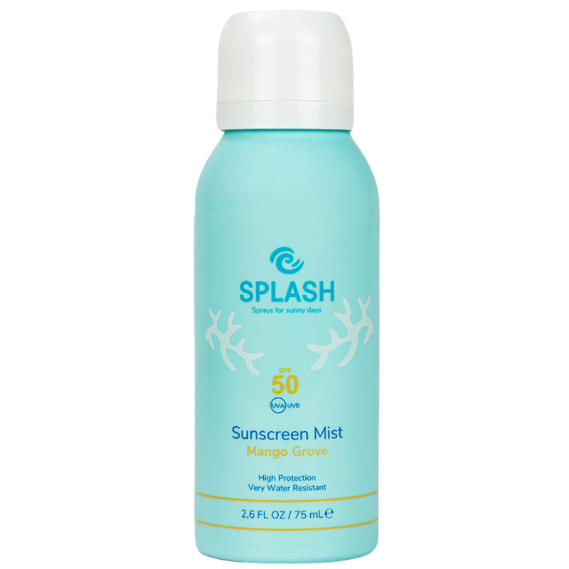 Splash Mango Grove Sunscreen Mist SPF 50 - Travel Size (75 ml)