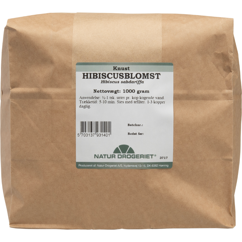 Natur Drogeriet Hibiscusblomst Knust (1000 g)