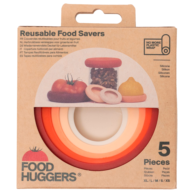 Food Huggers Terra Cotta Sæt (5 stk)