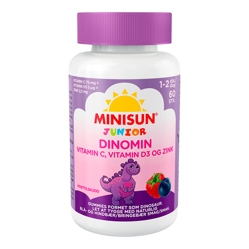Minisun Junior Dinomin (60 stk)