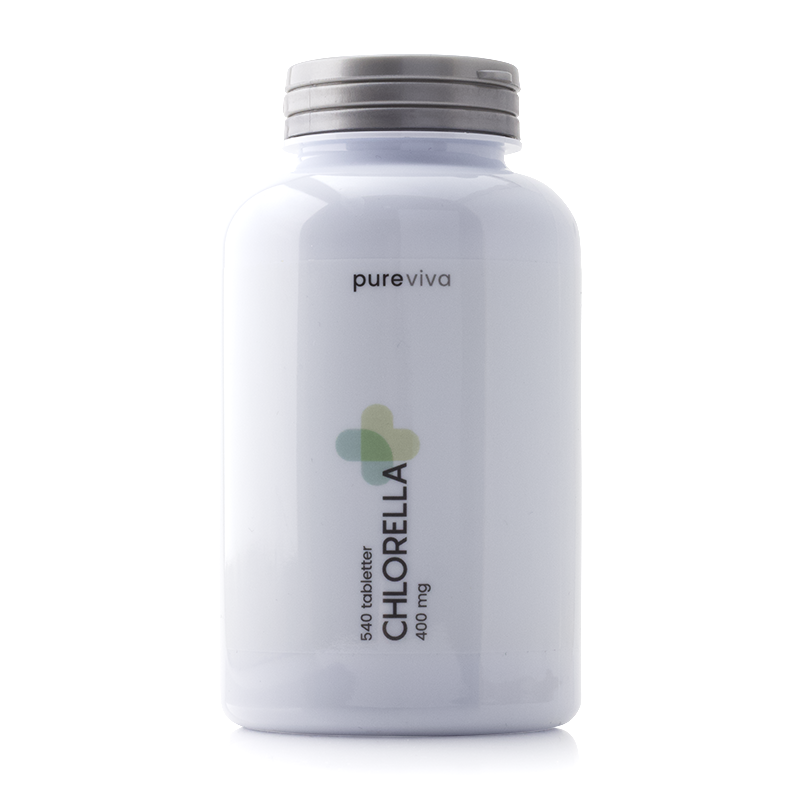 Pureviva Chlorella 400mg - 540 tab.