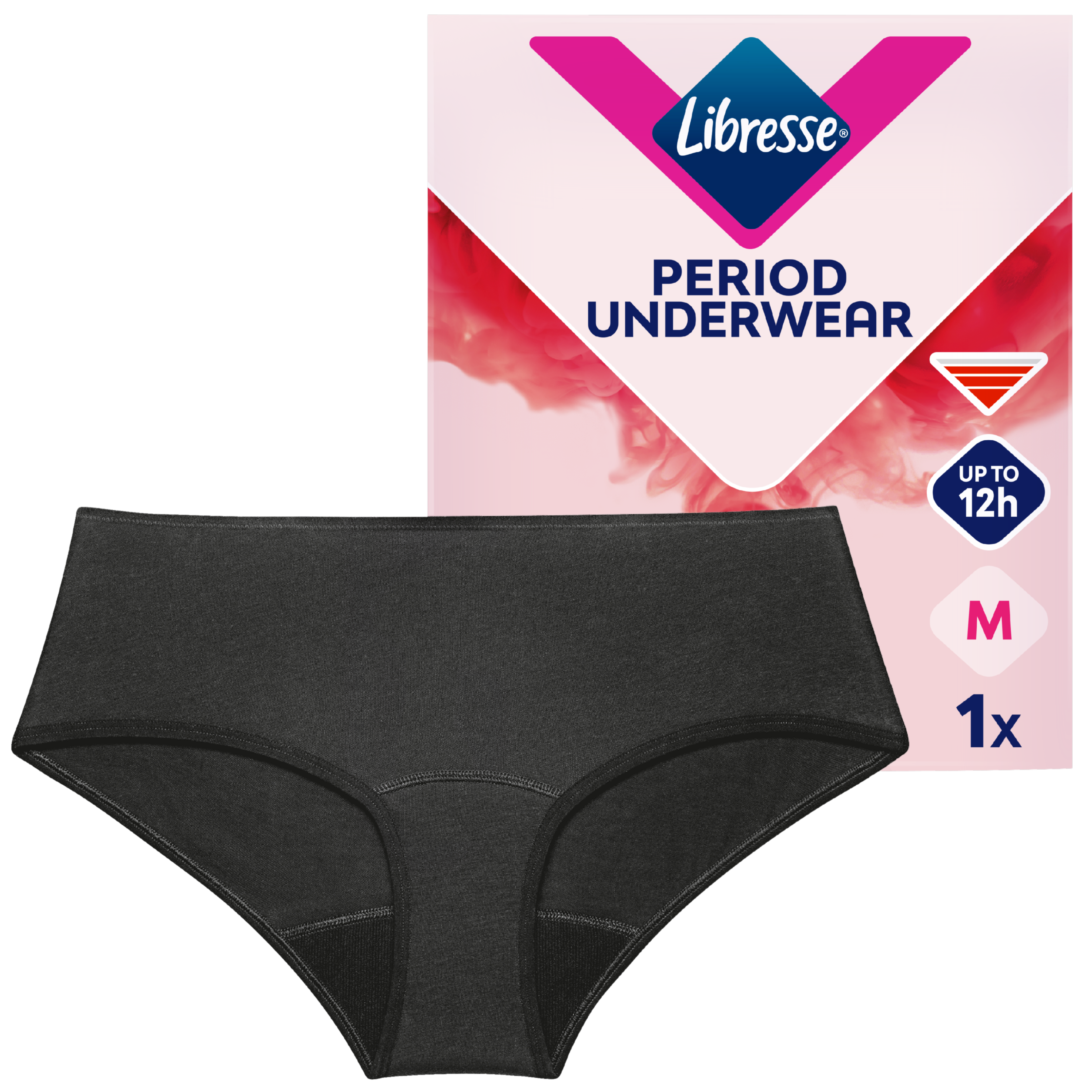 Libresse Intimawear Hipster Black M (1 stk)