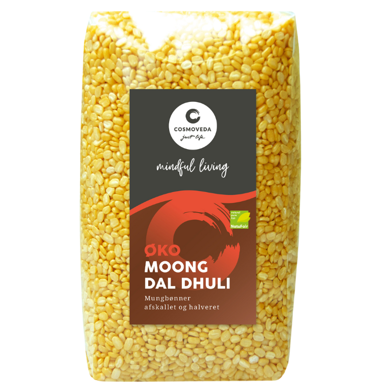 Moong Dal Afskallede Mung bønner Ø - 500 gr