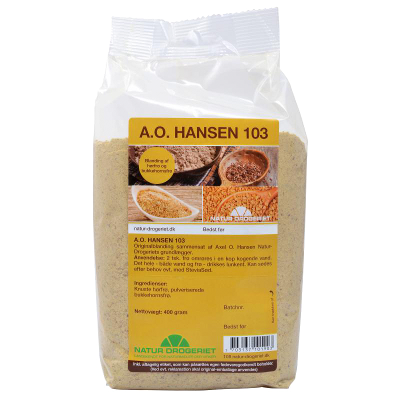 Natur Drogeriet A. O. Hansens urteblanding 103 - 400 gr.