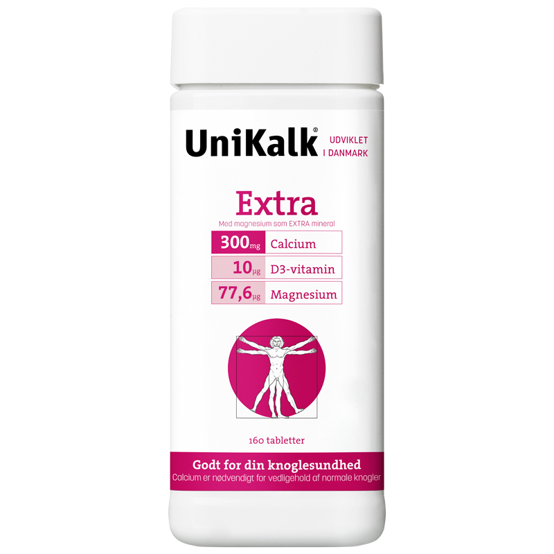 UniKalk Extra Tablet - 160 tab.