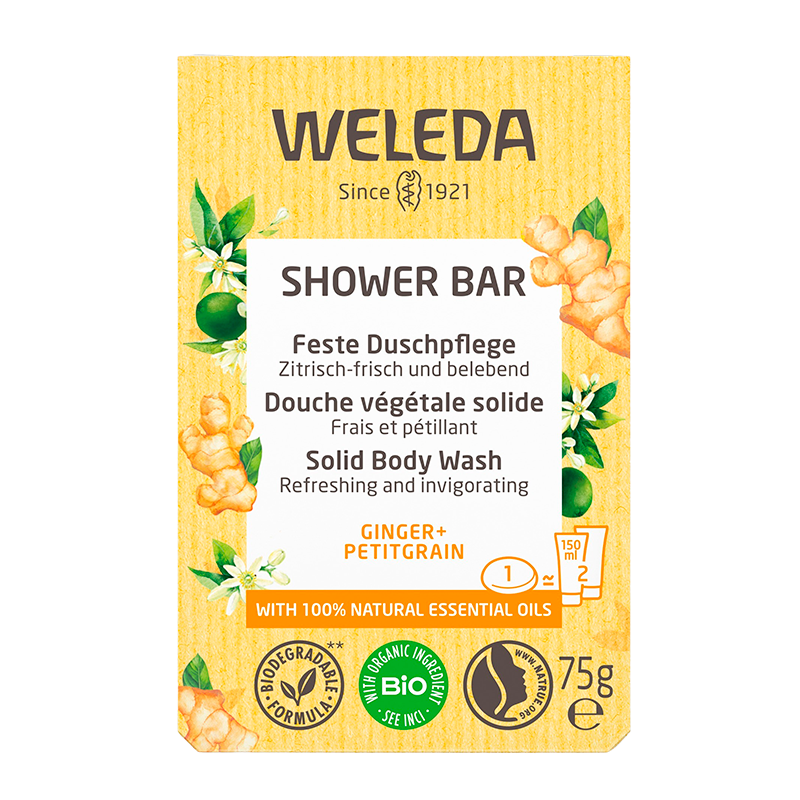 Weleda Shower Bar Ginger (75 g)