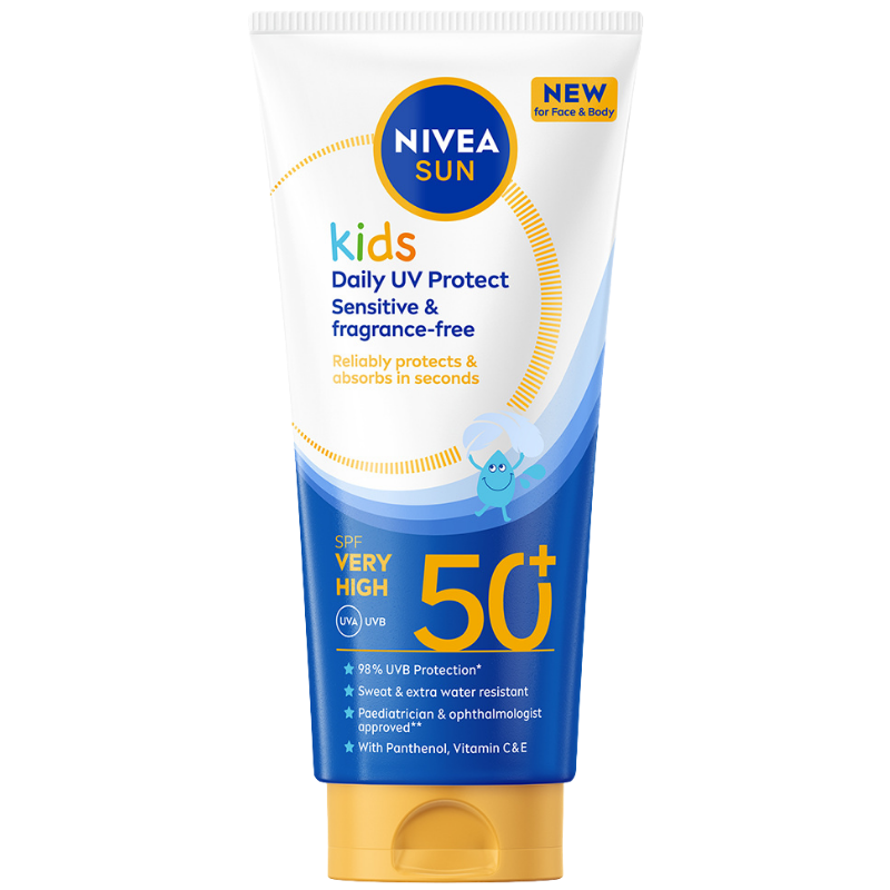 Nivea Kids Daily UV Protect SPF50+ (100 ml)