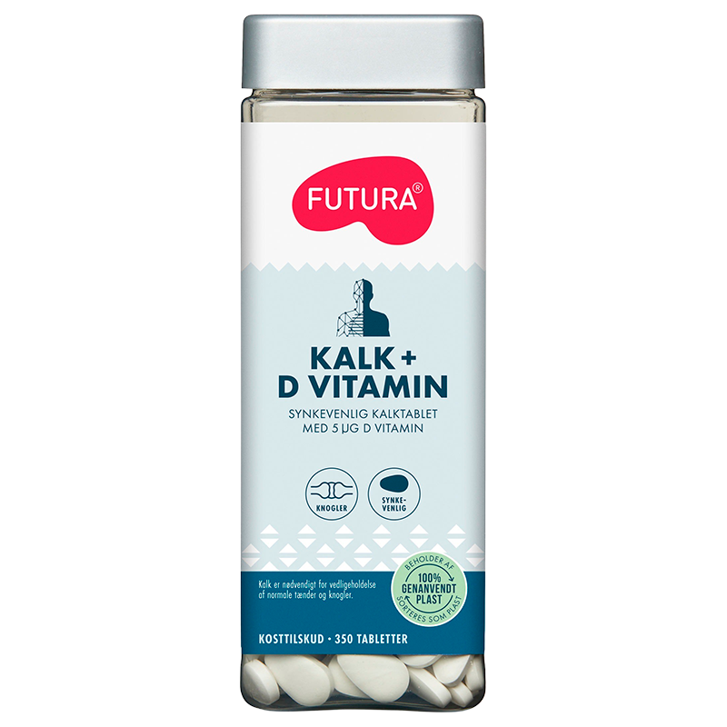 Futura Kalk + D-Vitamin (350 stk)