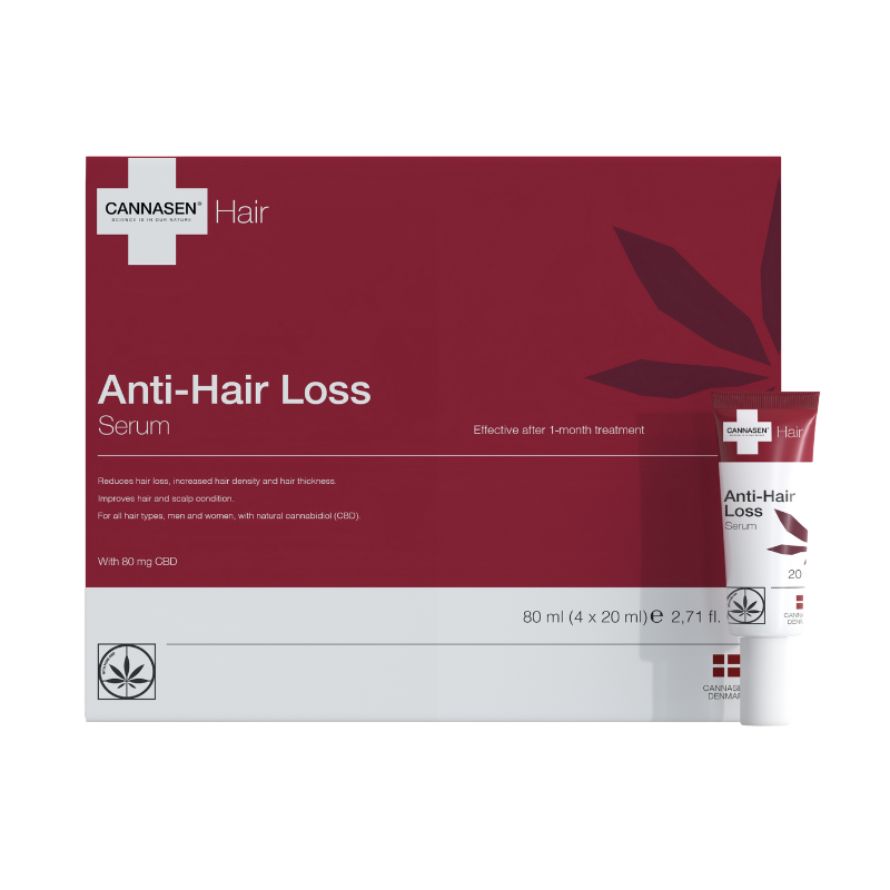 CANNASEN CBD Anti-Hair Loss Serum (4 x 20 ml)