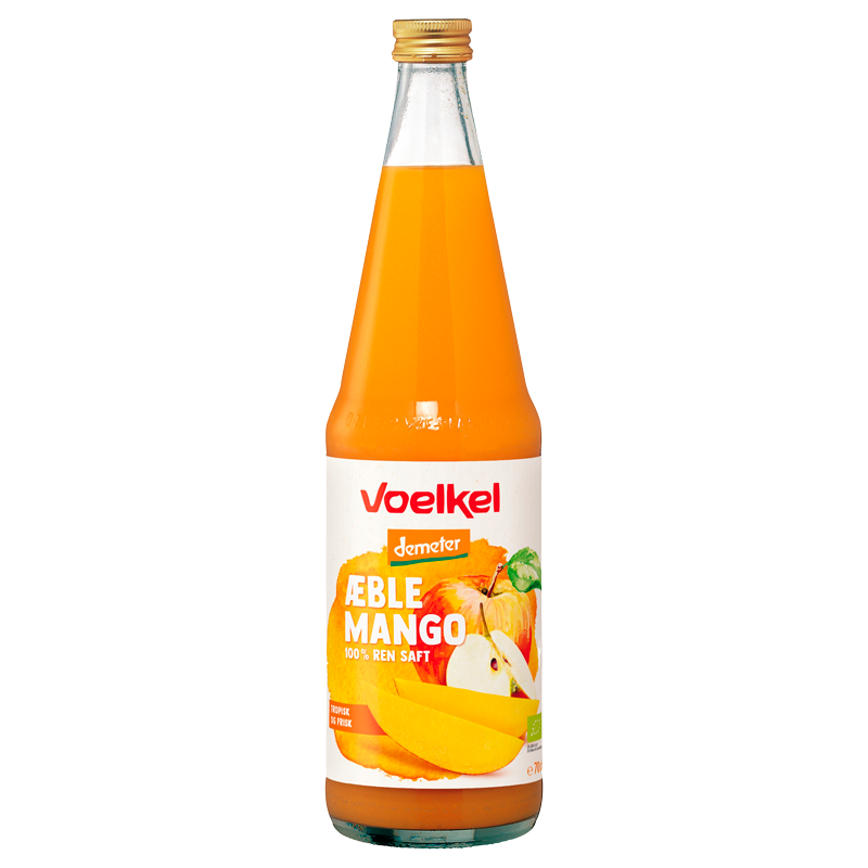 Voelkel Æble, mangosaft demeter Ø (750 ml)