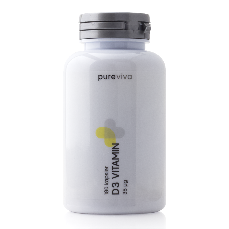 Pureviva D3 Vitamin - 180 kap.