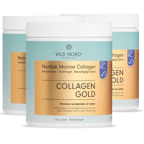 3 x Vild Nord Collagen Gold (165 g)