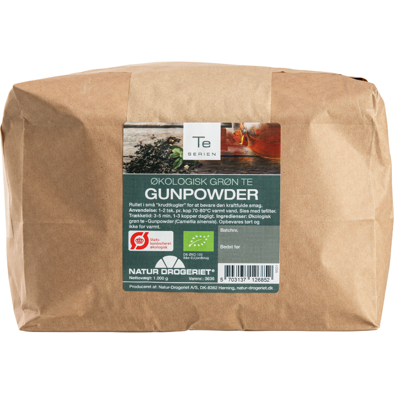 Natur Drogeriet Grøn Gunpowder The Ø - 1 kg