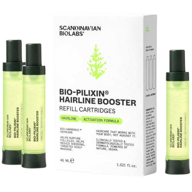 Scandinavian Biolabs Bio-Pilixin Hairline Booster Refill Cartridges 15 ml (3 stk)