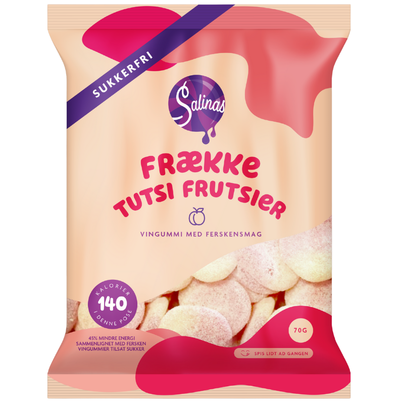 Salinas Slik Frække Tutsi Frutsier (70 g)