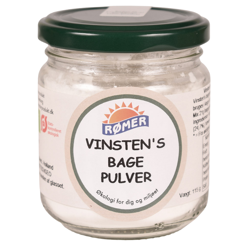 Rømer Bagepulver Vinsten Ø - 115 g.