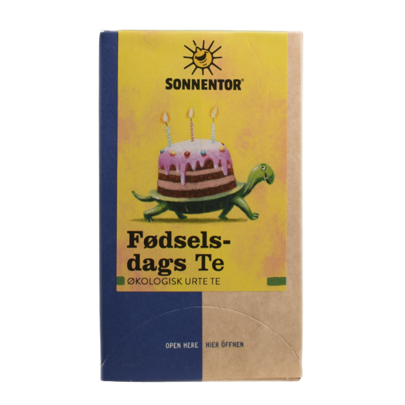 Sonnentor Fødselsdags te Ø (18 tebreve)